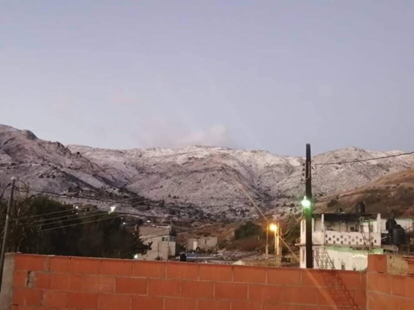 Zacatecas reporta caída de nieve y bajas temperaturas 
