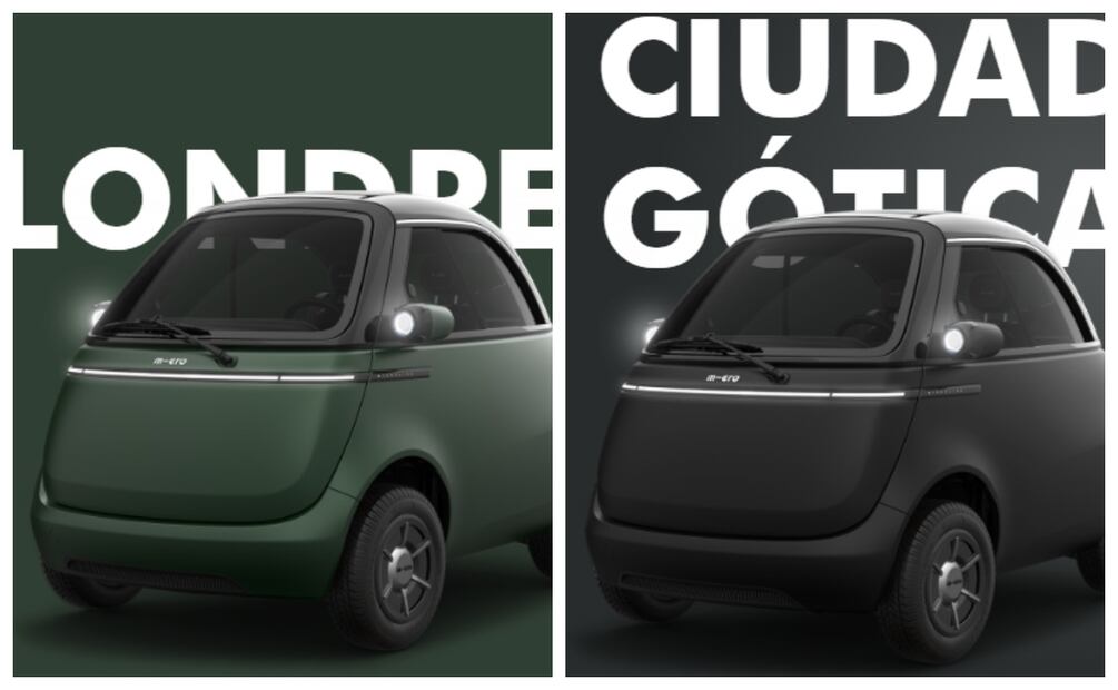Conoce cuánto cuesta microlino, el minu auto eléctrico para dos personas. Imagen: Microlino.