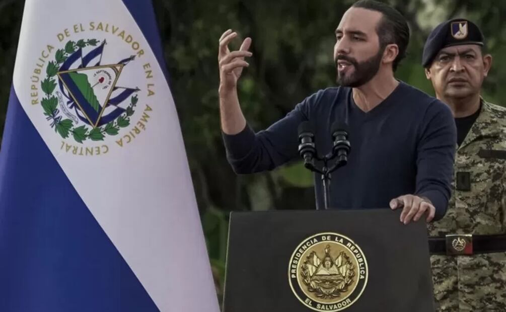 El presidente de El Salvador, Nayib Bukele. Foto: Getty Images