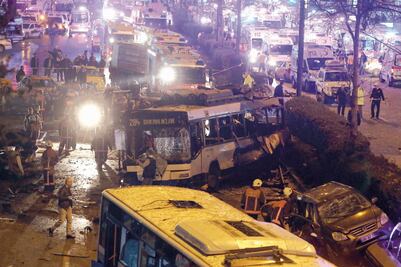 Fallecen 34 por atentado en Ankara; reportan 125 heridos