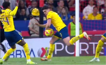 Comisión de Árbitros acepta error en favor de América; debió marcar penal por mano de Israel Reyes