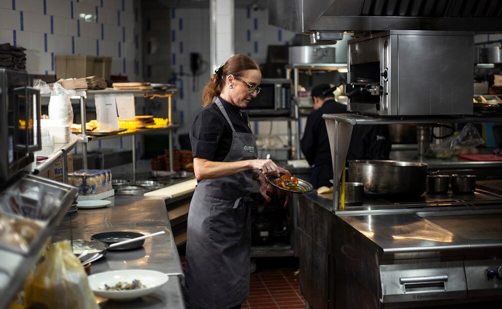 Chef Arantxa de Saracho. Foto: Esteban Torreblanca / El Universal.
