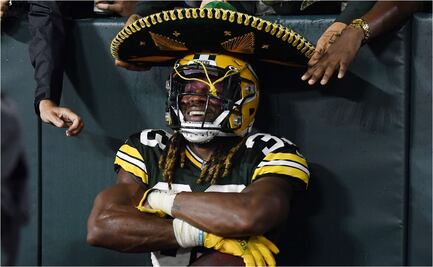 Aaron Jones pierde las cenizas de su padre en pleno juego