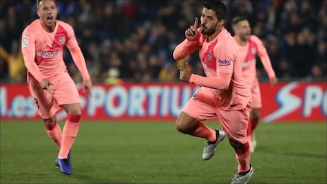 Barcelona derrota con lo justo al Getafe