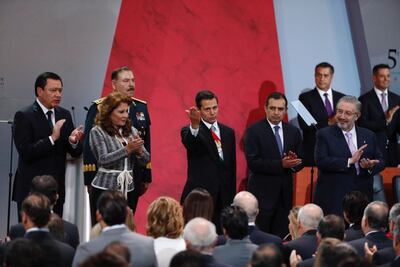 Inicia Quinto Informe de Gobierno de Peña Nieto