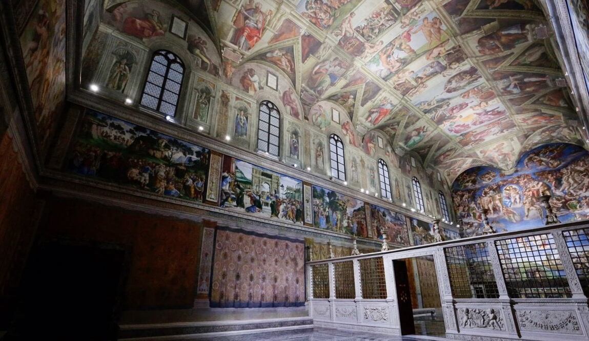 La Capilla Sixtina de la CDMX es una copia fiel de la que se ubica en Italia. Foto: Twitter @Claudiashein