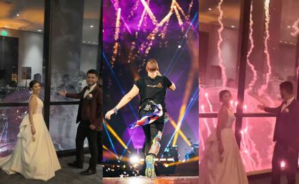 TikTok: pareja celebra su boda con Coldplay de fondo
