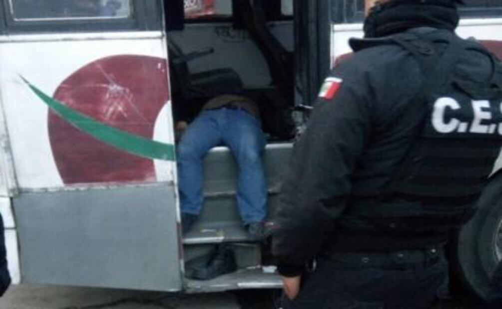 Asalto a transporte público deja un muerto en Ecatepec