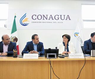 Acuerdan gobierno y Conagua trabajo conjunto