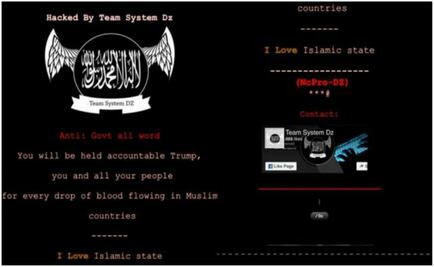 Hackean portales de gobierno de EU