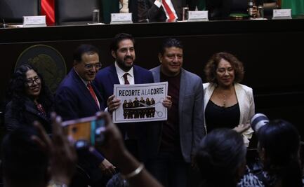 Recorte al Poder Judicial irá a pensión para adultos mayores y Tren Maya: Morena