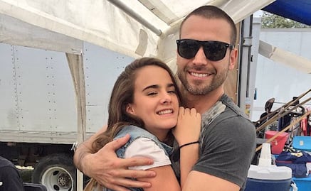 Gala Montes recibe apoyo de Rafael Amaya, su papá en "El señor de los cielos"