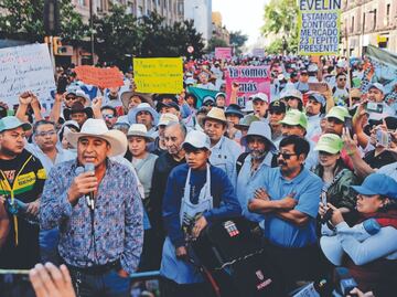 Cada tercer día hay una marcha en el Centro Histórico