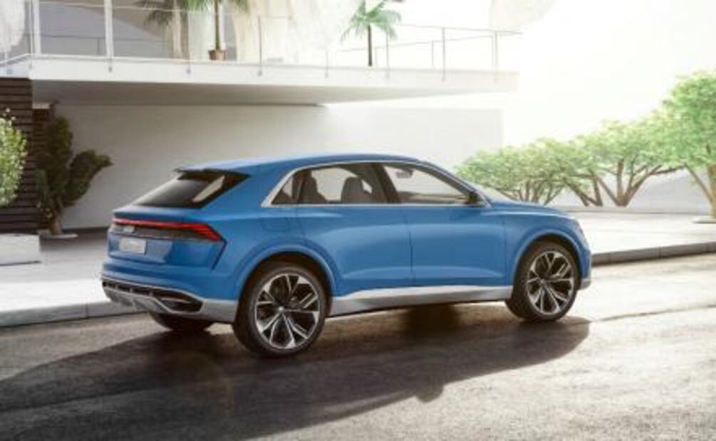 Audi Q8 concept: un SUV de gran tamaño con diseño coupé
