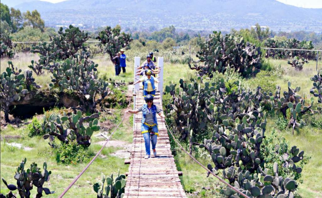 Aventura y pulques en la ciudad de los dioses. (Foto: Cortesía Aventury)