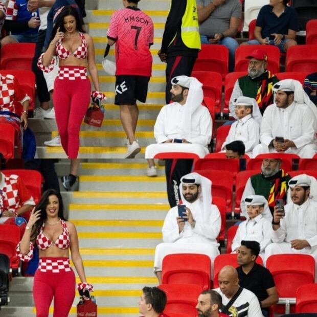 Estas son las fotos de Miss Croacia que desataron la polémica en Qatar 2022