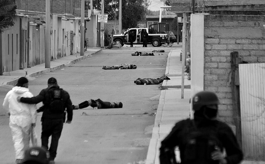 Identifican a hermano de un diputado entre los 10 cuerpos encobijados de Fresnillo, Zacatecas. Fotografía EFE