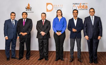 Ataques protagonizan el único debate de Puebla