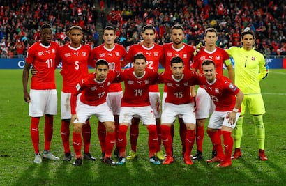 Suiza clasifica al Mundial de Rusia 