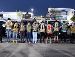Cae el "Pitufo", líder criminal en el municipio de Paraíso, Tabasco; fue detenido junto a 11 sujetos, 6 de Guatemala