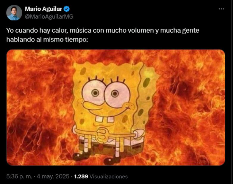 Memes ola de calor. Foto: Redes Sociales