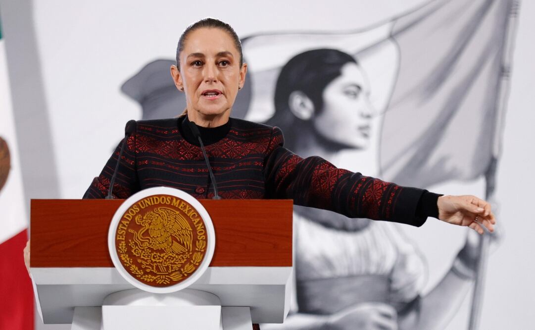 Conferencia matutina de este 9 de octubre de 2025. Foto: Diego Simón / EL UNIVERSAL