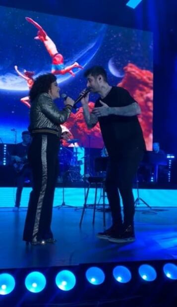 Melendi y Lucero Mijares llenaron de romanticismo el Auditorio Nacional  
