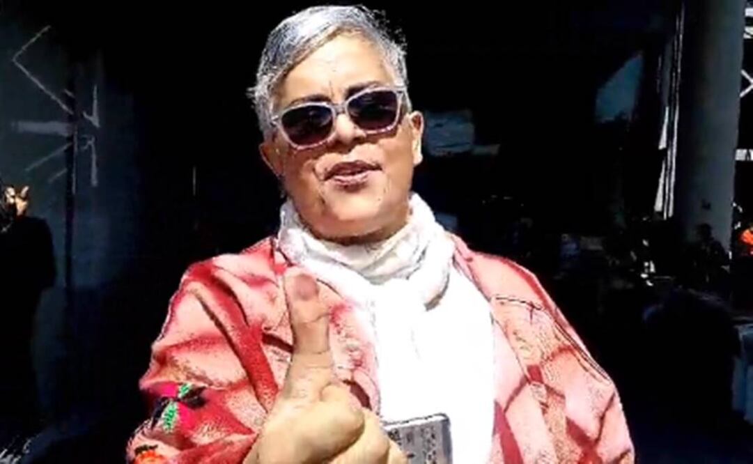 "Todo lo vamos a hacer nosotros, la ciudadanía, ahí radica nuestro poder", dijo Eugenia León FOTO: TOMADA DE VIDEO