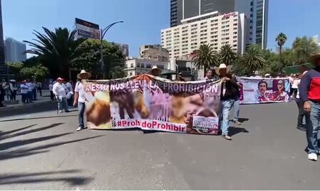 “Es una diversión para nosotros”: marchan a favor de la tauromaquia y las peleas de gallos en la CDMX, VIDEO