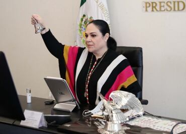 Mónica Fernández dice que avanzan las sesiones a distancia del Congreso