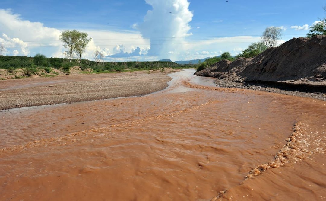 En 2014, un derrame de la mina Buenavista del Cobre contaminó el río Sonora (Foto: Archivo / EL UNIVERSAL)