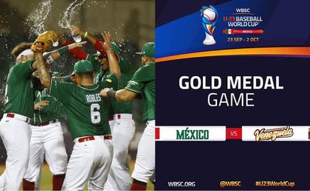 México va por el oro en la Copa Mundial de Beisbol Sub-23