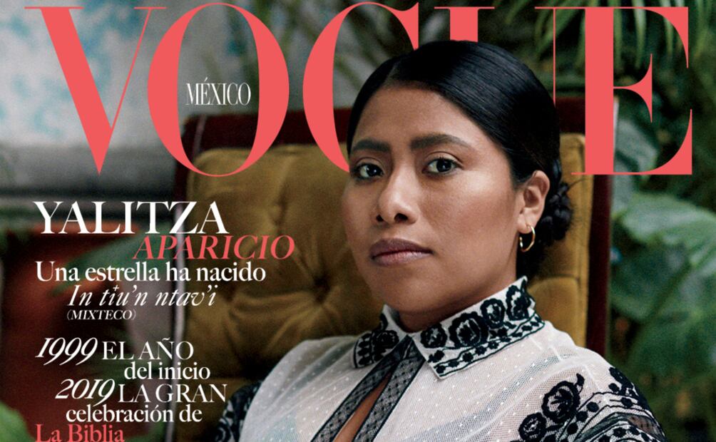 Yalitza Aparicio en portada de Vogue México. Foto: Cortesía