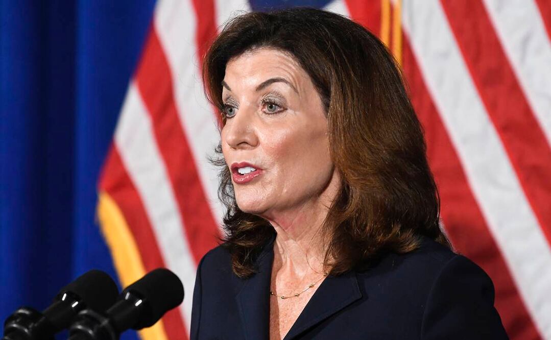 Gobernadora de Nueva York, Kathy Hochul. Foto: AP
