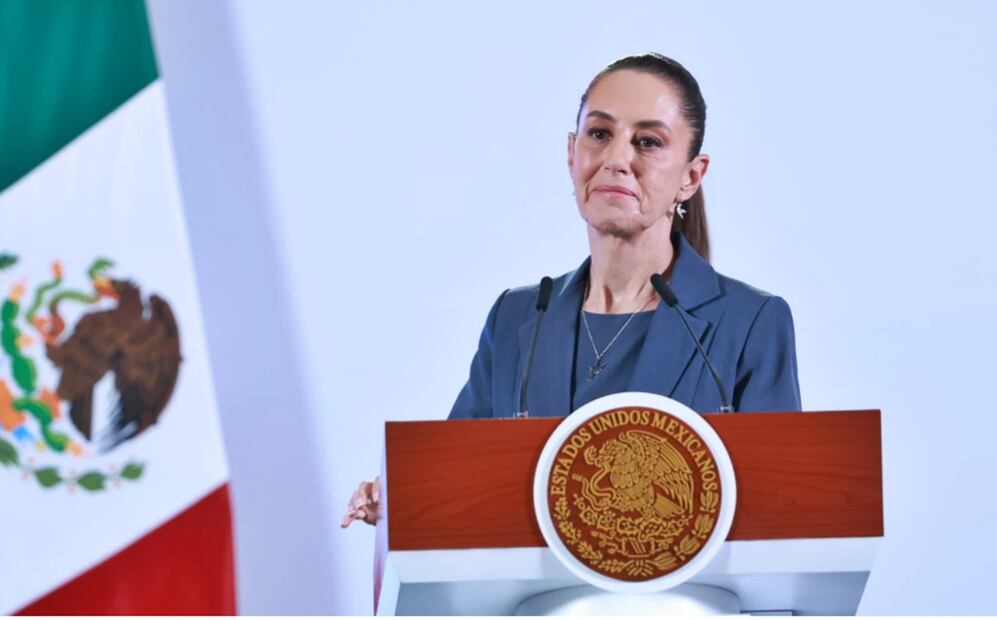 Sheinbaum refuta a García Harfuch por Feria Ganadera: “Si él decidió ayer que no iba a haber feria, lo vamos a apoyar, la decisión que él tome, lo apoyamos". Foto: Fernanda Rojas/ EL UNIVERSAL