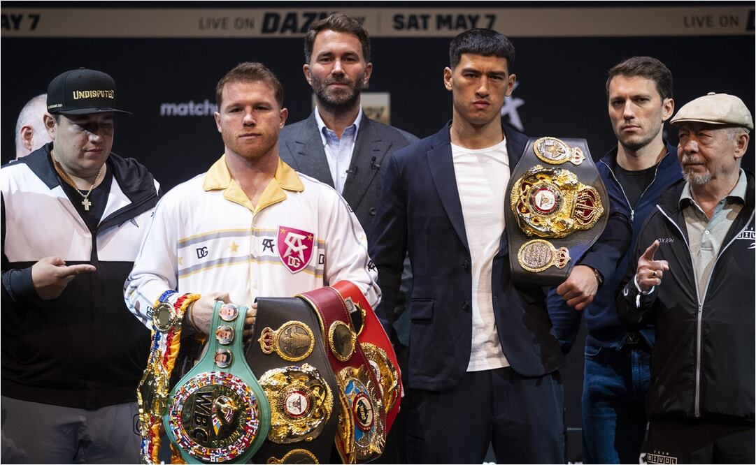 Canelo Álvarez advierte a Bivol que esta "Es la era del Canelo" / FOTO: DANIEL BLUMROSEN - EL UNIVERSAL