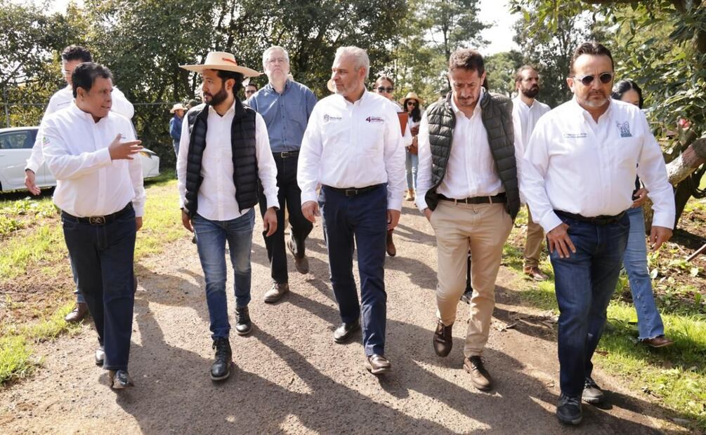 Gobernador de Michoacán destaca industria agropecuaria en la entidad (9/10/2025). Foto: Especial