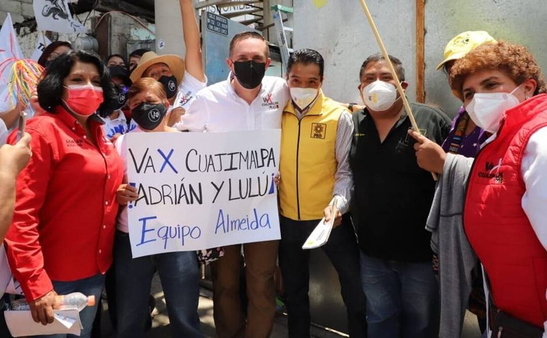 Adrián Rubalcava expuso que la alcaldía sigue siendo la número uno de la Ciudad de México, en lo que se refiere al combate a la inseguridad. Foto: Especial 