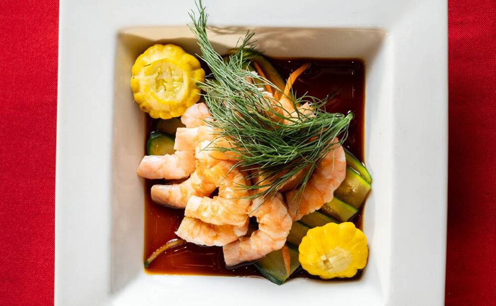 Camarones embriagados. Foto: cortesía