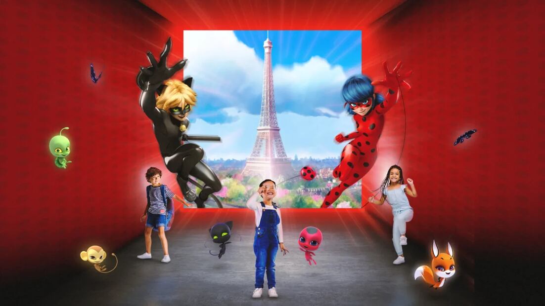 Experiencia de Lady Bug y Cat Noir Foto: Miraculous Experience.come