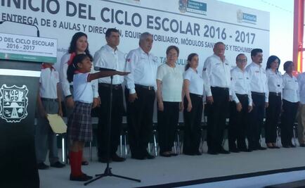 Retornan un millón de alumnos a clases en Tamaulipas