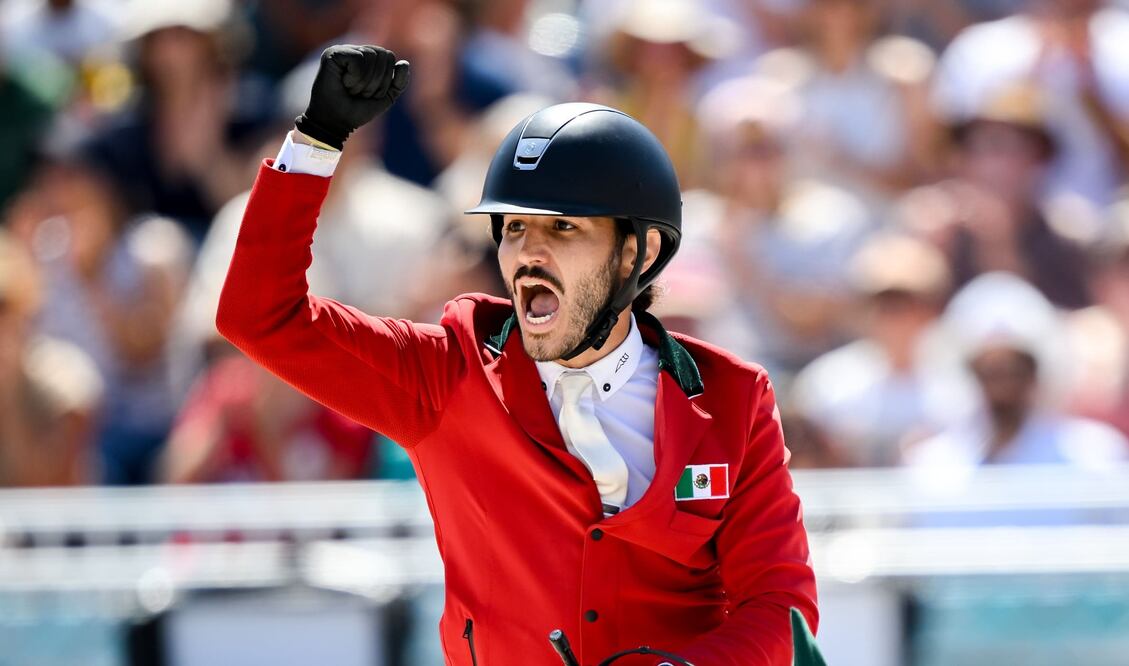 Andrés Azcárraga, jinete mexicano en París 2024 / Foto: Getty Images
