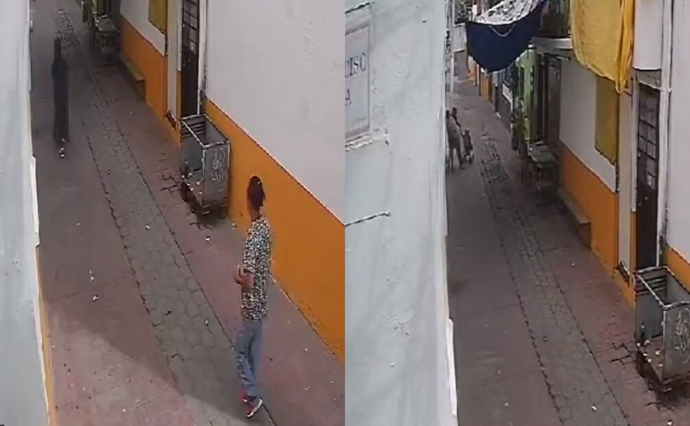 Los habitantes del barrio de Los Reyes, afirman que los asaltos son constantes en los callejones y las patrullas no entran. Foto: Captura de pantalla