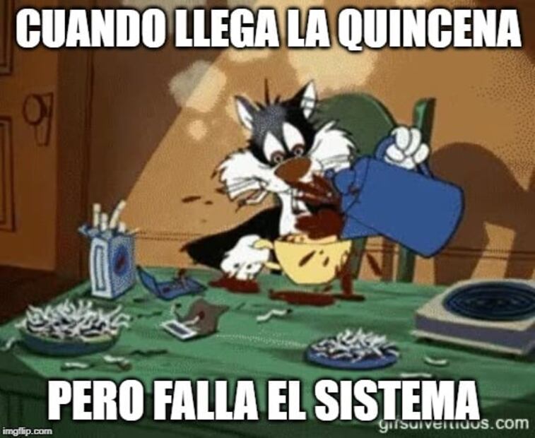 Llegó la quincena y fallan los bancos... pero no los memes 