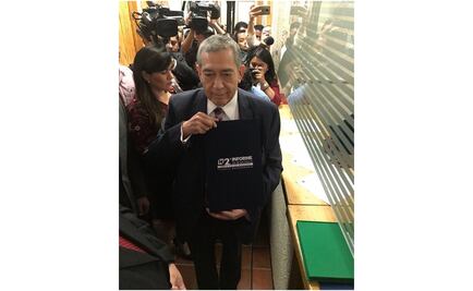 Entrega secretario de Gobierno segundo informe de Omar Fayad