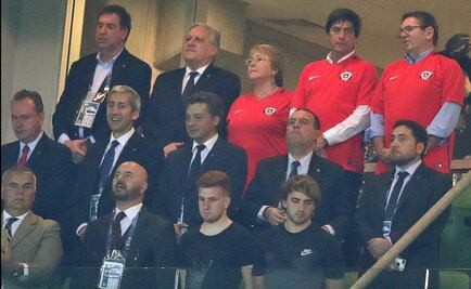 Bachelet: ¡En las alegrías y las tristezas yo estoy con La Roja!