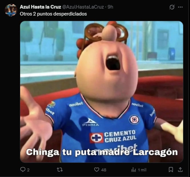 Los MEJORES MEMES del empate entre Cruz Azul y Mazatlán