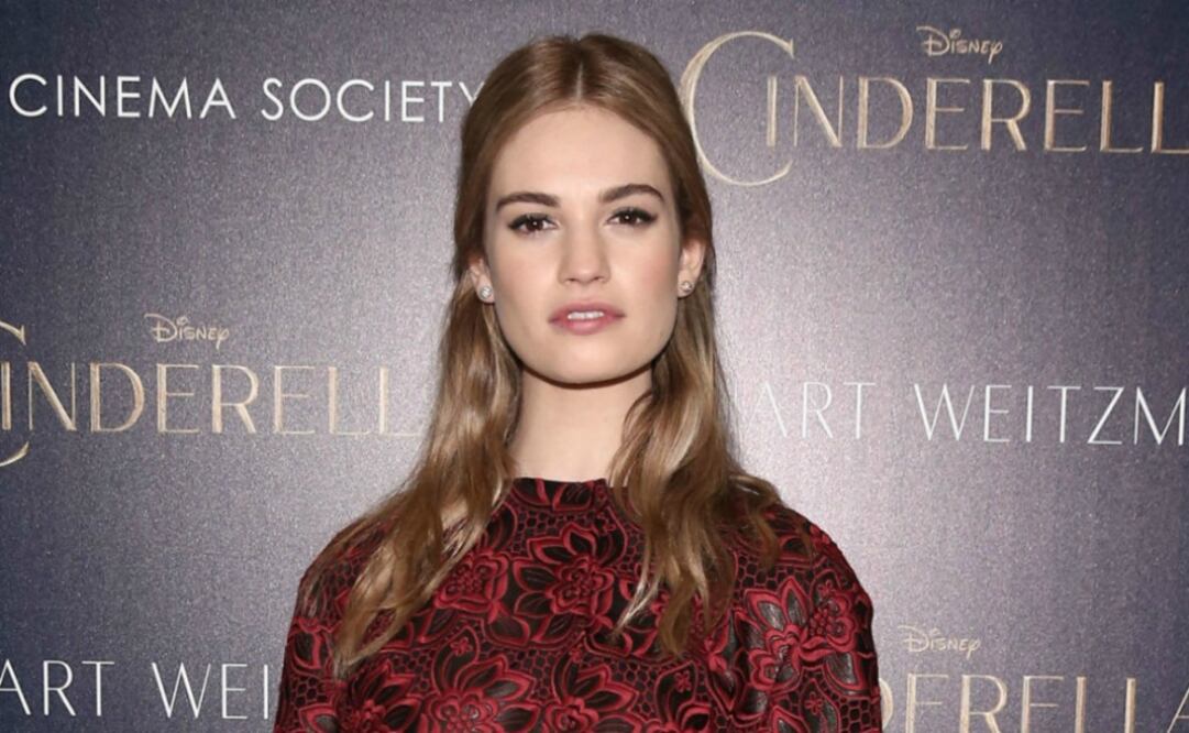 Lily James es la nueva imagen de Burberry