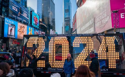 Listos los números de 2024 que darán la bienvenida al año nuevo en Times Square