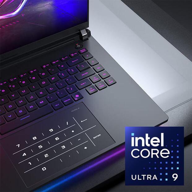 La ROG Strix SCAR 18 destaca por su pantalla Mini LED de 18 pulgadas y su potente GPU NVIDIA GeForce RTX 5090, ideal para gaming de alto rendimiento y creación de contenido. Foto: cortesía ASUS